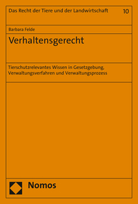 Vorderes Coverbild Verhaltensgerecht