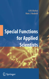 Vorderes Coverbild Special Functions for Applied Scientists