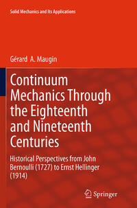 Vorderes Coverbild Continuum Mechanics Through the Eighteenth and Nineteenth Centuries