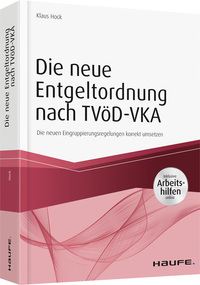 Vorderes Coverbild Die neue Entgeltordnung nach TVöD-VKA