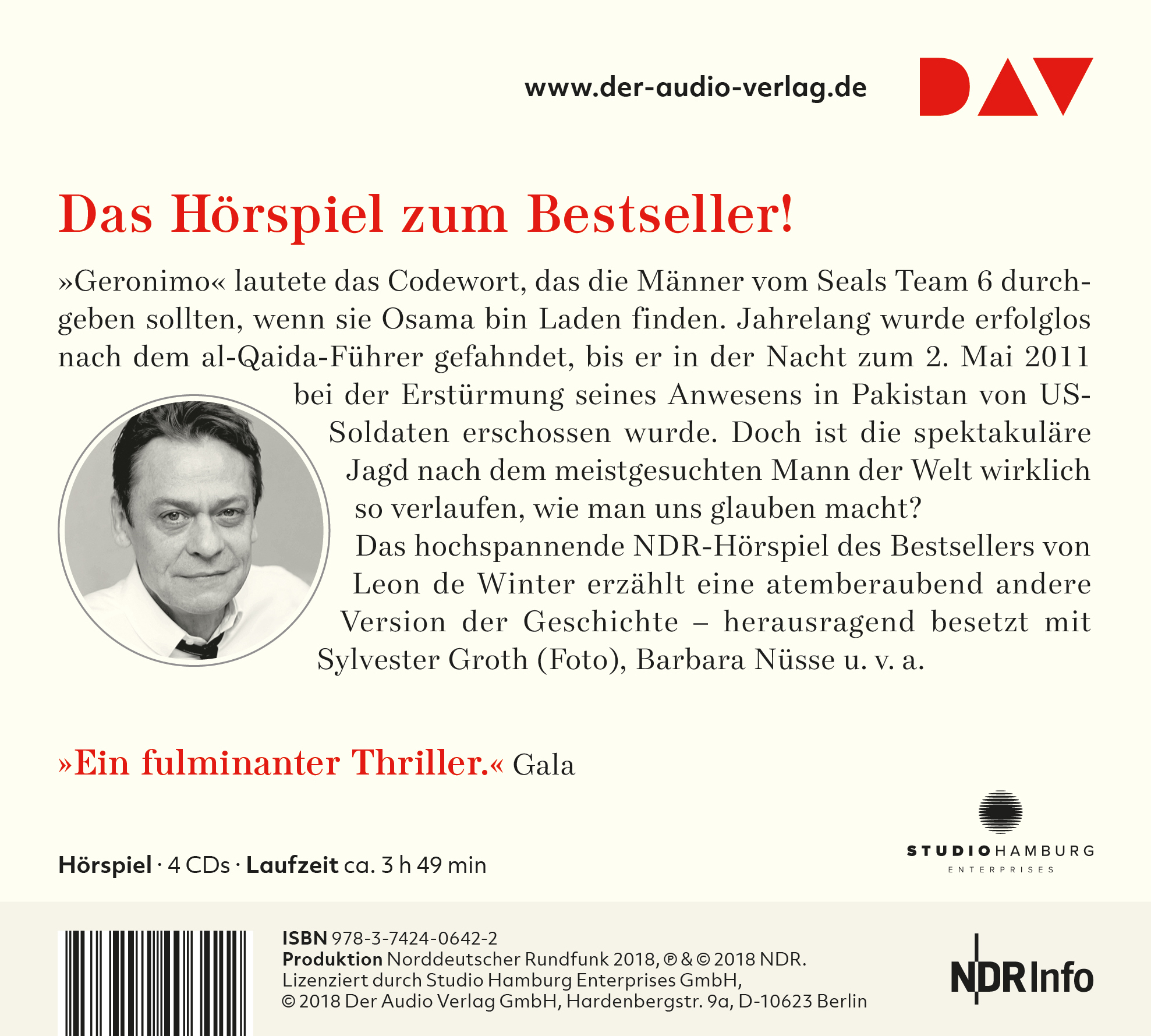Rückseitencover Geronimo