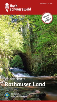 Vorderes Coverbild Wanderkarte Rothauser Land