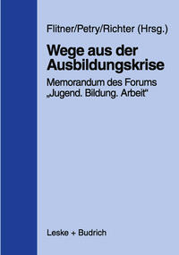 Vorderes Coverbild Wege aus der Ausbildungskrise