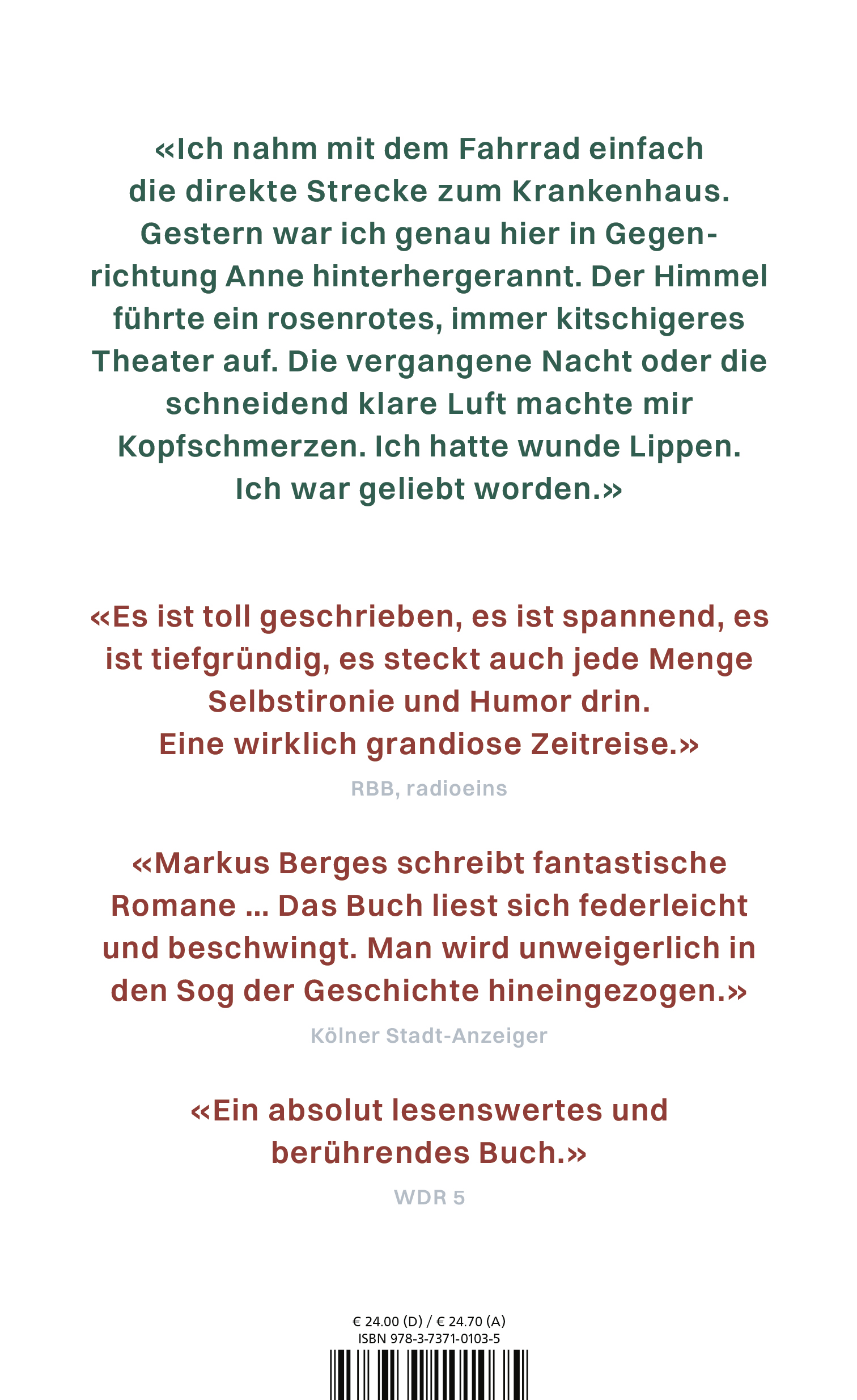 Rückseitencover Irre Wolken