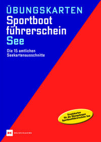 Vorderes Coverbild Übungskarten Sportbootführerschein See