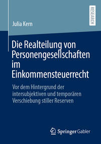 Vorderes Coverbild Die Realteilung von Personengesellschaften im Einkommensteuerrecht