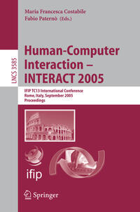 Vorderes Coverbild Human-Computer Interaction – INTERACT 2005