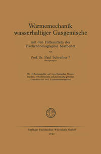 Vorderes Coverbild Wärmemechanik wasserhaltiger Gasgemische