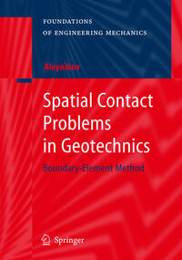Vorderes Coverbild Spatial Contact Problems in Geotechnics