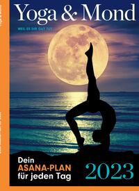Vorderes Coverbild Yoga & Mond 2023 Asanas im Einklang mit dem Mond