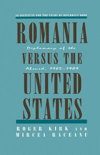 Vorderes Coverbild Romania Versus the United States