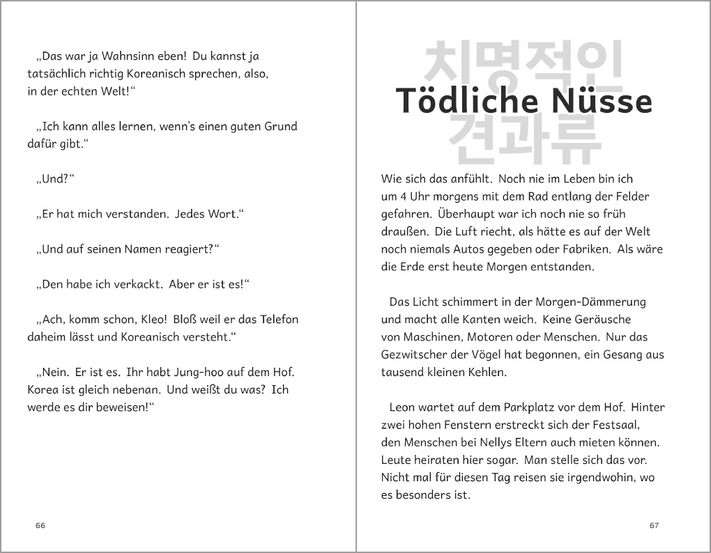 Beispielinhalt (Bild) Luftküsse aus Korea