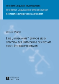 Vorderes Coverbild Eine «unbekannte» Sprache lesen «oder» Von der Entdeckung des Nissart durch Interkomprehension