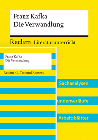 Vorderes Coverbild Paket für Lehrkräfte "Franz Kafka: Die Verwandlung" (Textausgabe und Lehrerband). 2 Bände eingeschweißt