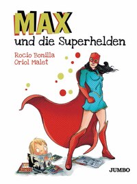 Vorderes Coverbild Max und die Superhelden