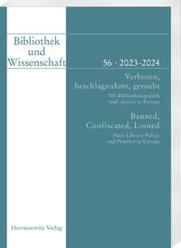 Vorderes Coverbild Bibliothek und Wissenschaft 56 (2023-2024)