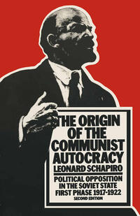 Vorderes Coverbild The Origin of the Communist Autocracy