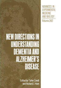 Vorderes Coverbild New Directions in Understanding Dementia and Alzheimer’s Disease