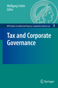 Vorderes Coverbild Tax and Corporate Governance