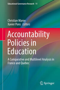 Vorderes Coverbild Accountability Policies in Education