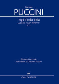 Vorderes Coverbild I figli d'Italia bella (Klavierauszug)