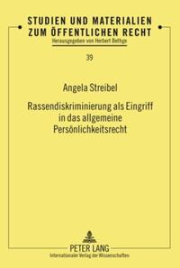 Vorderes Coverbild Rassendiskriminierung als Eingriff in das allgemeine Persönlichkeitsrecht