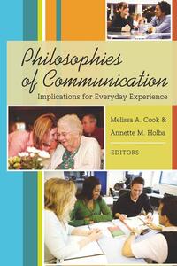 Vorderes Coverbild Philosophies of Communication