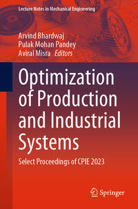 Vorderes Coverbild Optimization of Production and Industrial Systems