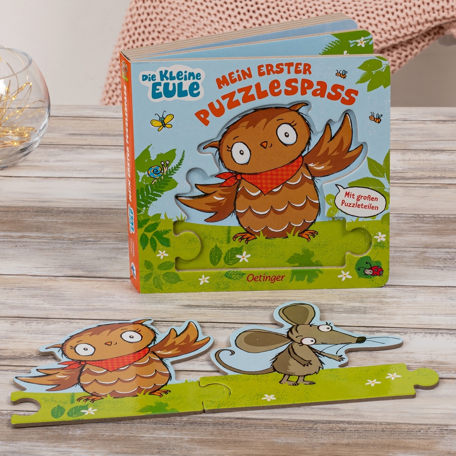 Beispielinhalt (Bild) Die kleine Eule. Mein erster Puzzlespaß