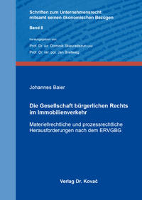 Vorderes Coverbild Die Gesellschaft bürgerlichen Rechts im Immobilienverkehr