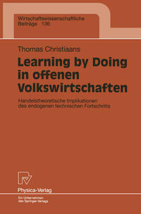 Vorderes Coverbild Learning by Doing in offenen Volkswirtschaften