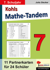 Vorderes Coverbild Kohls Mathe-Tandem / Klasse 7