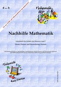 Vorderes Coverbild Nachhilfe Mathematik - Prozent- und Zinsrechnung, Dreisatz