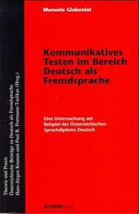 Vorderes Coverbild Kommunikatives Testen im Bereich Deutsch als Fremdsprache