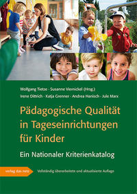 Vorderes Coverbild Pädagogische Qualität in Tageseinrichtungen für Kinder