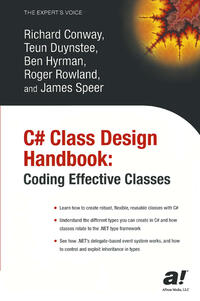 Vorderes Coverbild C# Class Design Handbook
