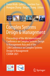 Vorderes Coverbild Complex Systems Design & Management