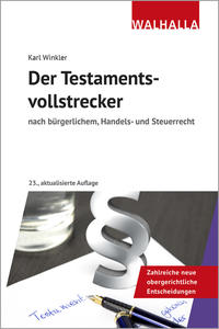 Vorderes Coverbild Der Testamentsvollstrecker