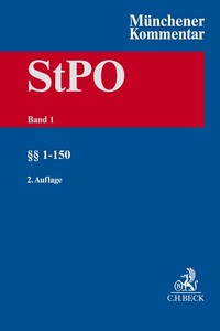 Vorderes Coverbild Münchener Kommentar zur Strafprozessordnung Bd. 1: §§ 1-150 StPO