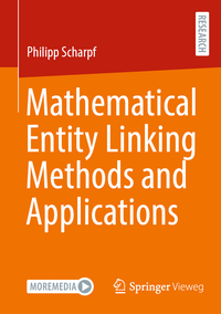 Vorderes Coverbild Mathematical Entity Linking Methods and Applications