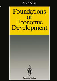 Vorderes Coverbild Foundations of Economic Development