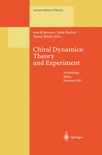 Vorderes Coverbild Chiral Dynamics: Theory and Experiment