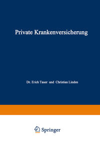 Vorderes Coverbild Private Krankenversicherung