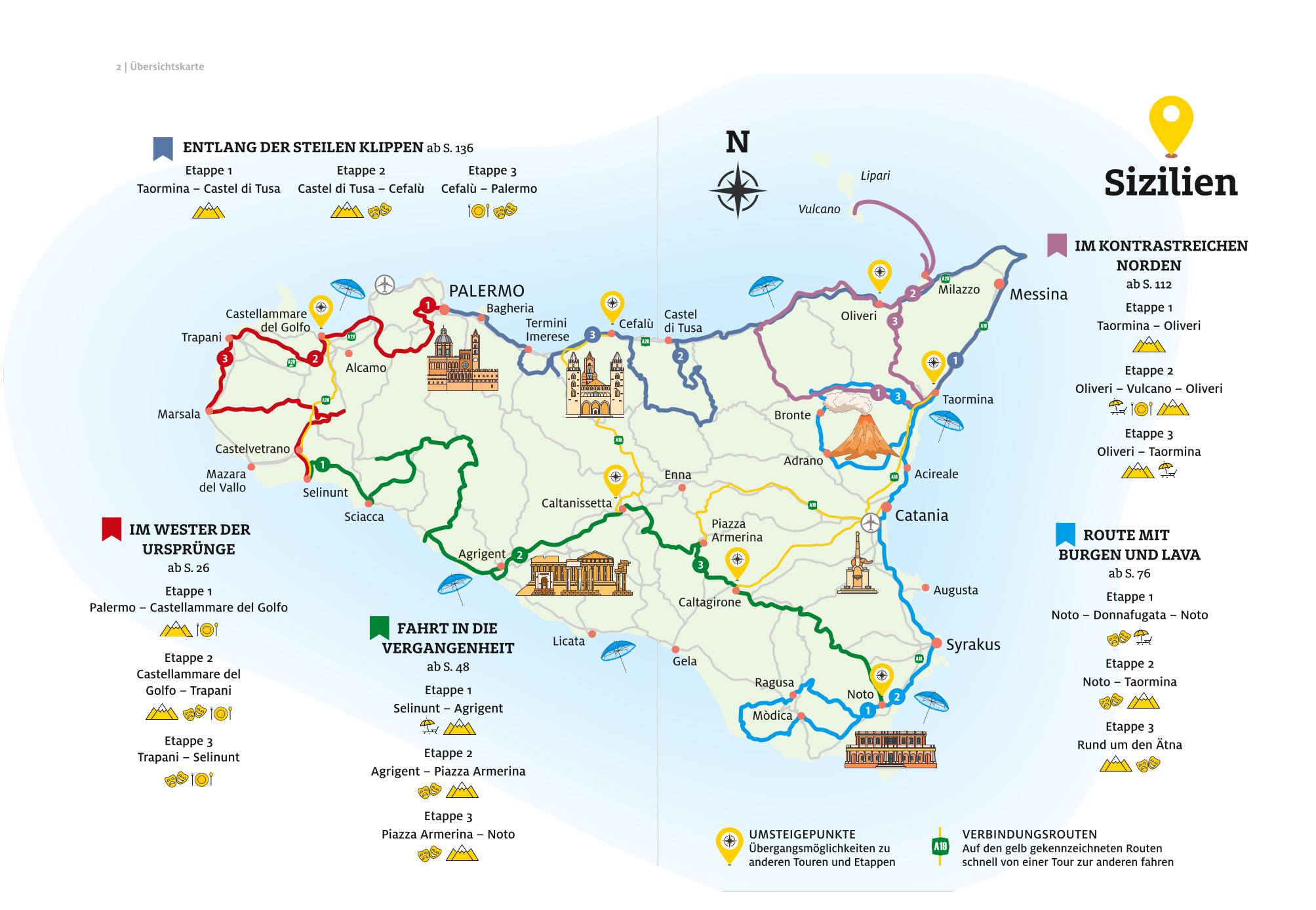 Beispielinhalt (Bild) ADAC Roadtrips - Sizilien