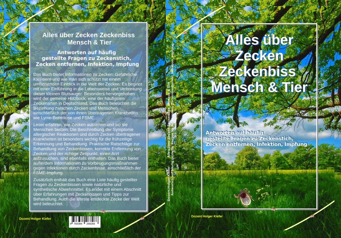Gesamtes Coverbild Alles über Zecken Zeckenbiss Mensch & Tier