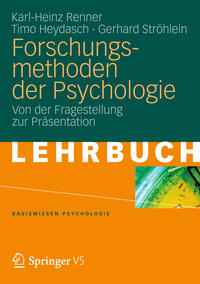 Vorderes Coverbild Forschungsmethoden der Psychologie