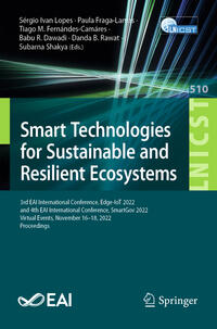 Vorderes Coverbild Smart Technologies for Sustainable and Resilient Ecosystems