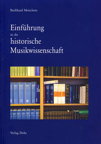Vorderes Coverbild Einführung in die historische Musikwissenschaft
