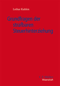 Vorderes Coverbild Grundfragen der strafbaren Steuerhinterziehung