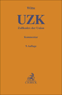 Vorderes Coverbild Zollkodex der Union (UZK)
